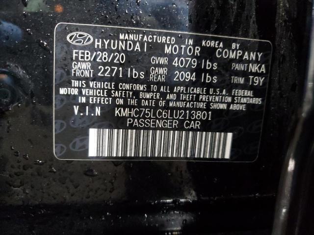 Photo 11 VIN: KMHC75LC6LU213801 - HYUNDAI IONIQ 