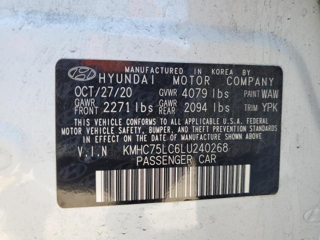 Photo 11 VIN: KMHC75LC6LU240268 - HYUNDAI IONIQ 