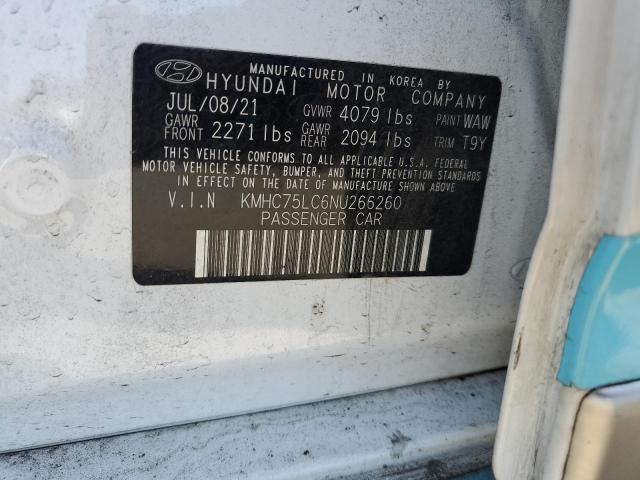 Photo 11 VIN: KMHC75LC6NU266260 - HYUNDAI IONIQ SE 