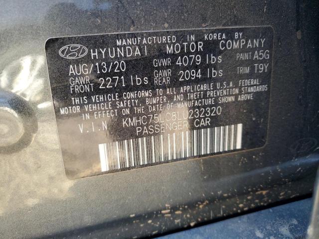 Photo 11 VIN: KMHC75LC8LU232320 - HYUNDAI IONIQ SE 