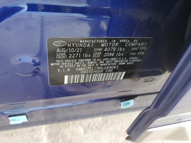 Photo 11 VIN: KMHC75LC8NU269063 - HYUNDAI IONIQ 