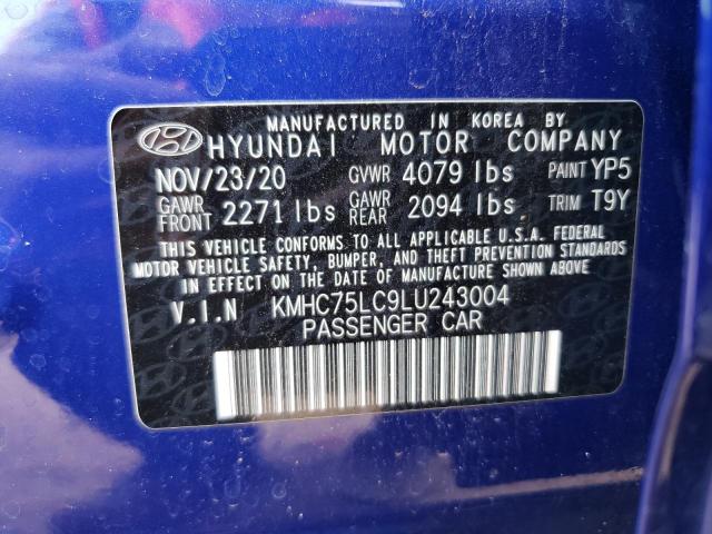 Photo 11 VIN: KMHC75LC9LU243004 - HYUNDAI IONIQ SE 