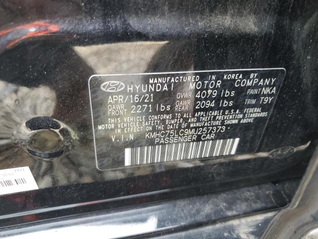 Photo 12 VIN: KMHC75LC9MU257373 - HYUNDAI IONIQ SE 