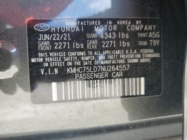 Photo 11 VIN: KMHC75LD7NU264557 - HYUNDAI IONIQ SEL 