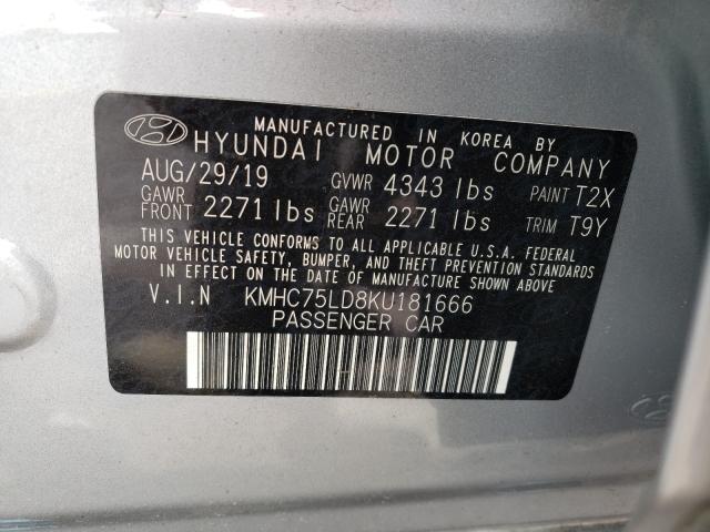 Photo 9 VIN: KMHC75LD8KU181666 - HYUNDAI IONIQ LIMI 