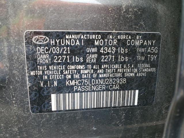 Photo 11 VIN: KMHC75LDXNU282938 - HYUNDAI IONIQ SEL 