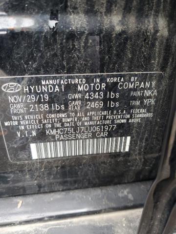 Photo 12 VIN: KMHC75LJ7LU061977 - HYUNDAI IONIQ SE 