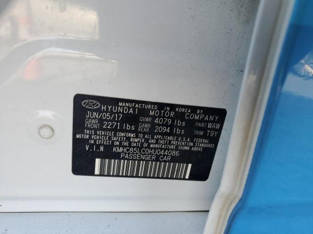 Photo 11 VIN: KMHC85LC0HU044086 - HYUNDAI IONIQ LIMI 