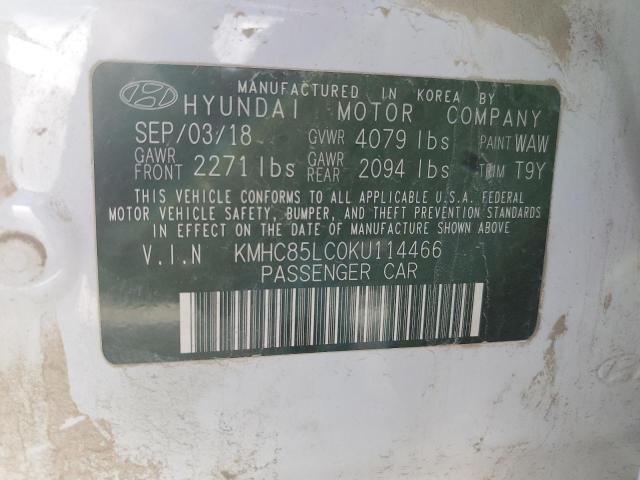 Photo 11 VIN: KMHC85LC0KU114466 - HYUNDAI IONIQ 