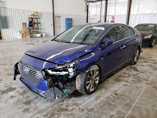 Photo 1 VIN: KMHC85LC2KU105655 - HYUNDAI IONIQ BLUE 