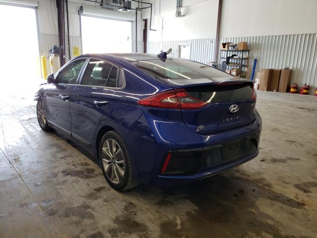 Photo 2 VIN: KMHC85LC2KU105655 - HYUNDAI IONIQ BLUE 