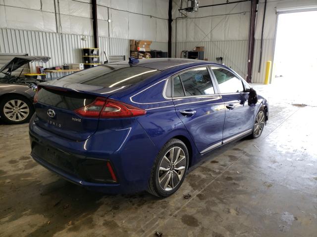 Photo 3 VIN: KMHC85LC2KU105655 - HYUNDAI IONIQ BLUE 