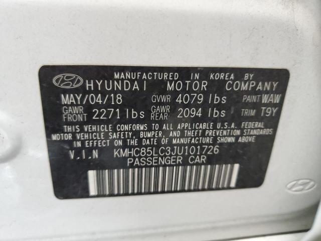 Photo 12 VIN: KMHC85LC3JU101726 - HYUNDAI IONIQ 