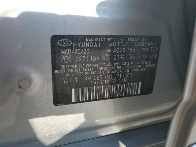 Photo 11 VIN: KMHC85LC4LU217262 - HYUNDAI IONIQ SEL 