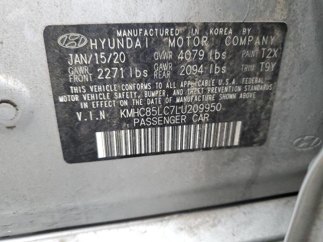 Photo 12 VIN: KMHC85LC7LU209950 - HYUNDAI IONIQ 