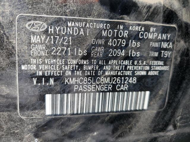 Photo 11 VIN: KMHC85LC8MU261248 - HYUNDAI IONIQ 