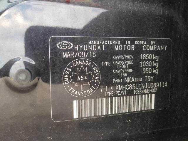 Photo 12 VIN: KMHC85LC9JU089114 - HYUNDAI IONIQ LIMI 