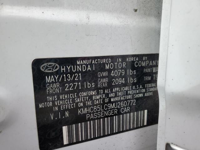 Photo 11 VIN: KMHC85LC9MU260772 - HYUNDAI IONIQ SEL 