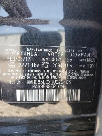 Photo 12 VIN: KMHC85LCXHU026405 - HYUNDAI IONIQ LIMI 