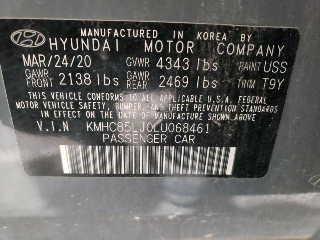 Photo 11 VIN: KMHC85LJ0LU068461 - HYUNDAI IONIQ LIMI 