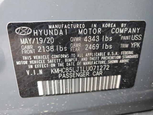 Photo 11 VIN: KMHC85LJ1LU071272 - HYUNDAI IONIQ LIMI 