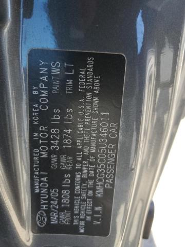 Photo 11 VIN: KMHCG35C05U346011 - HYUNDAI ACCENT 