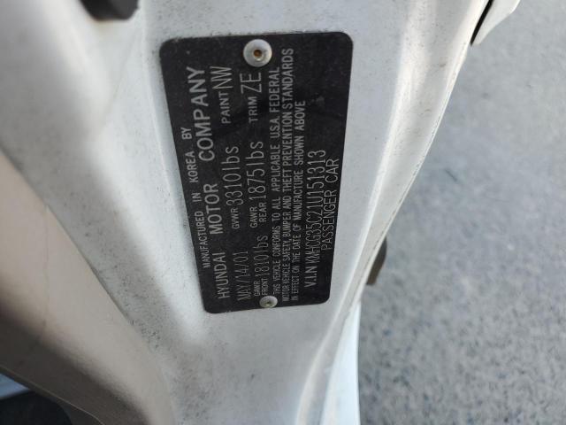 Photo 11 VIN: KMHCG35C21U151313 - HYUNDAI ACCENT 