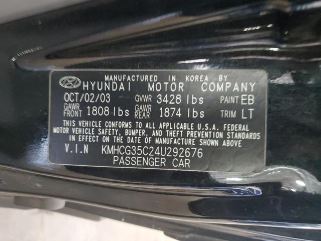 Photo 11 VIN: KMHCG35C24U292676 - HYUNDAI ACCENT 