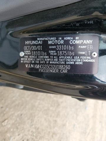 Photo 11 VIN: KMHCG35C32U188260 - HYUNDAI ACCENT GS 