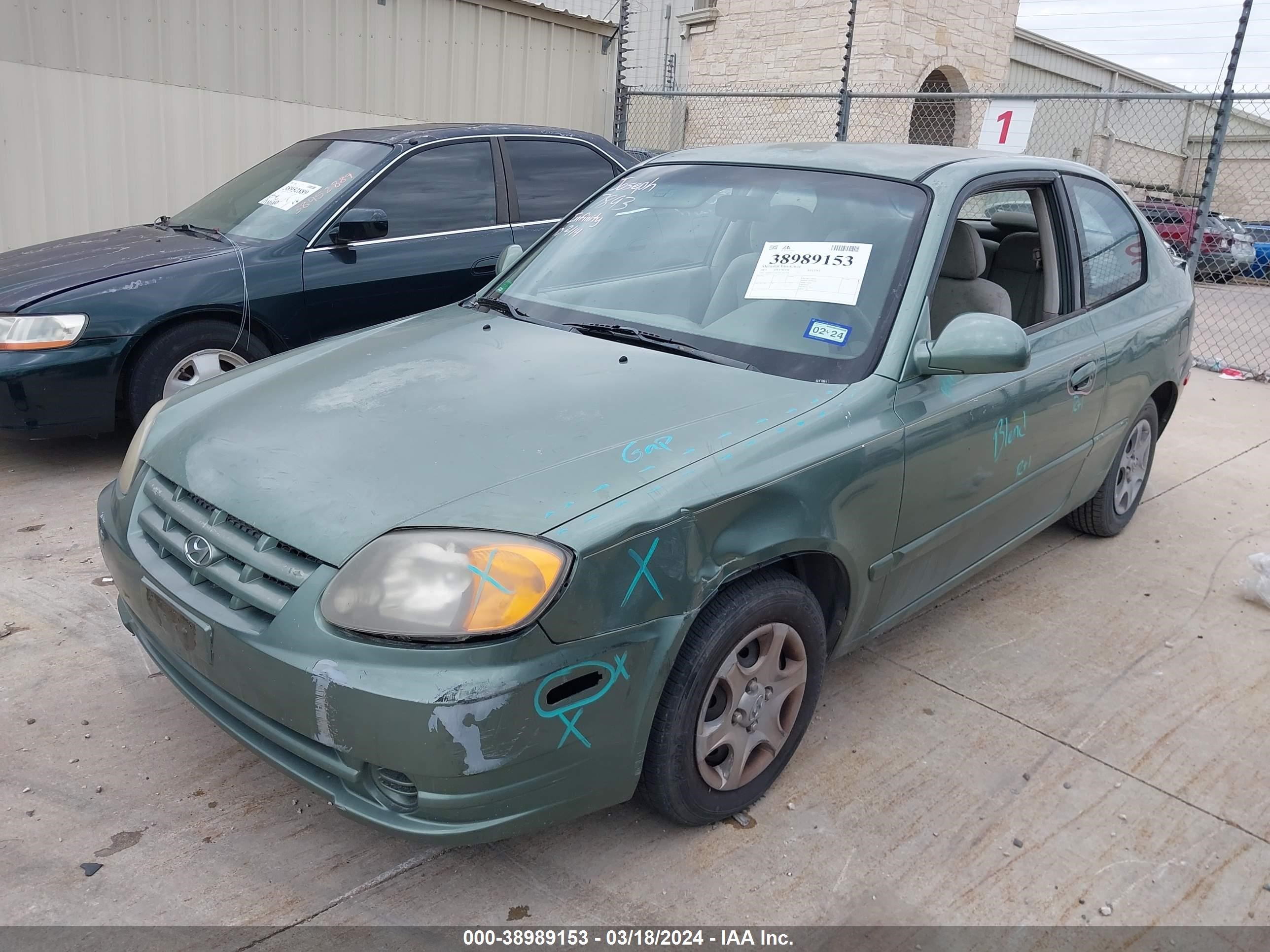 Photo 1 VIN: KMHCG35C55U335294 - HYUNDAI ACCENT 