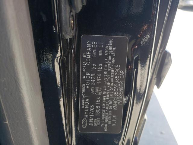 Photo 9 VIN: KMHCG35C55U352905 - HYUNDAI ACCENT GS 