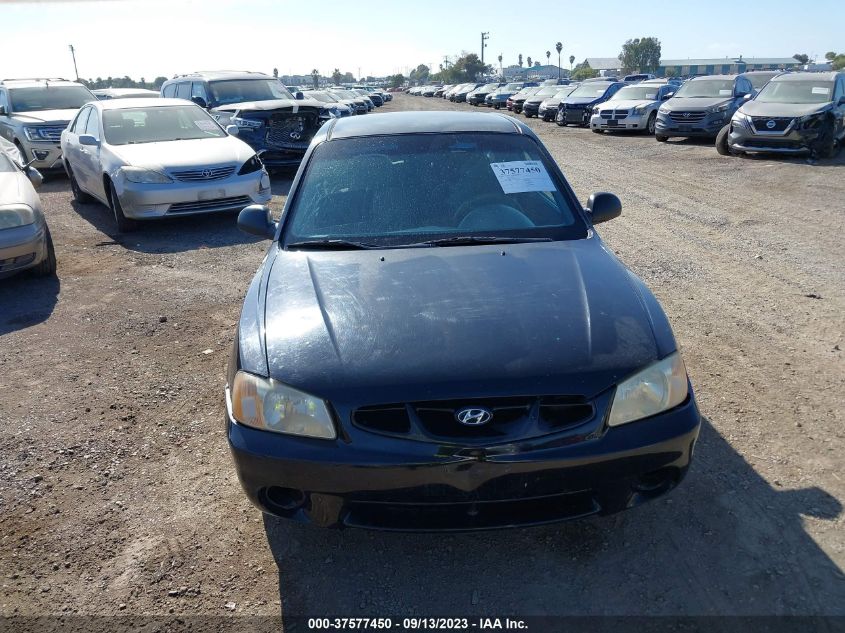 Photo 12 VIN: KMHCG35C62U232252 - HYUNDAI ACCENT 