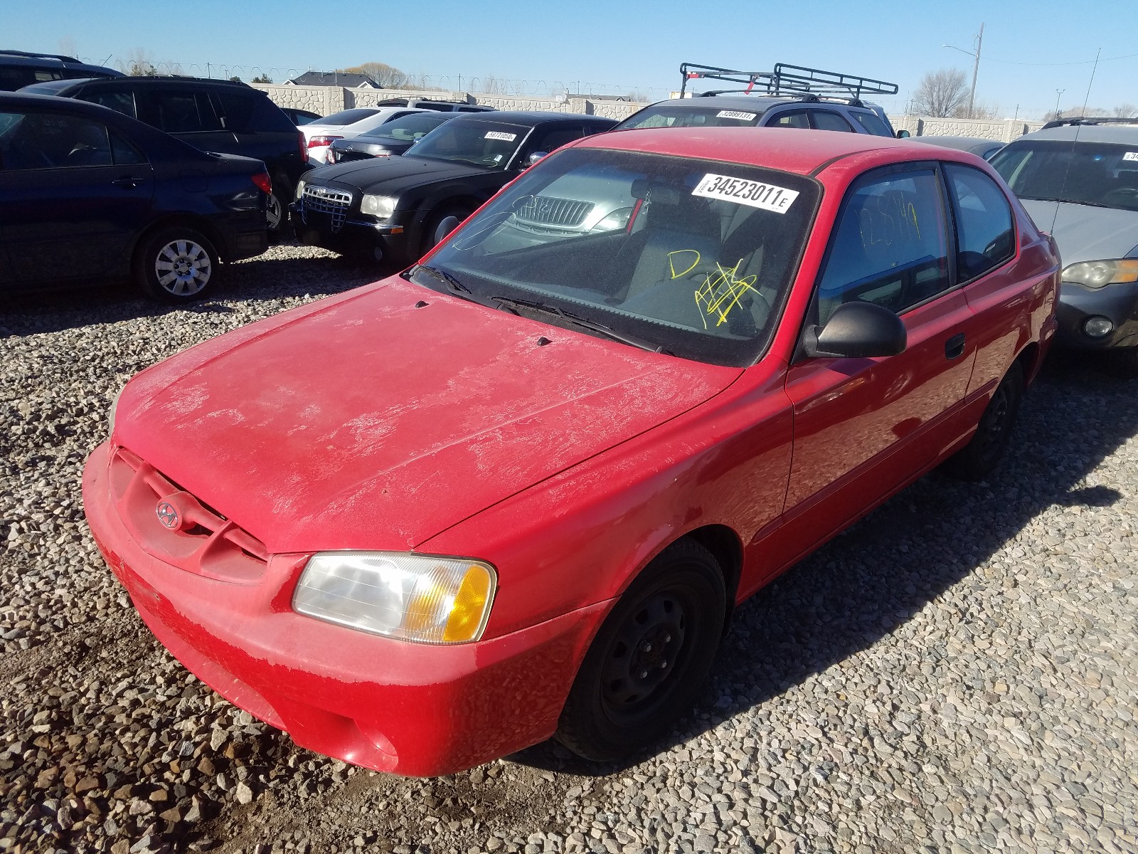 Photo 1 VIN: KMHCG35C92U208737 - HYUNDAI ACCENT GS 