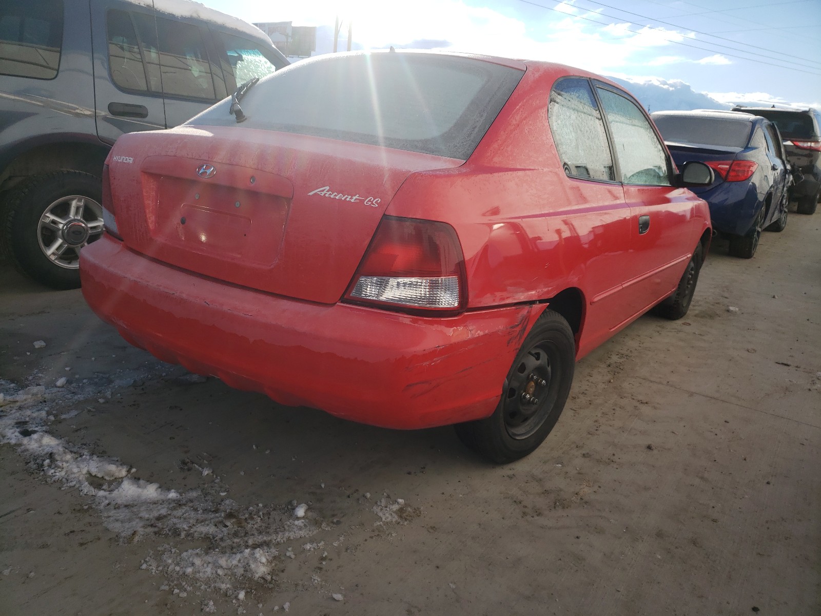 Photo 3 VIN: KMHCG35C92U208737 - HYUNDAI ACCENT GS 