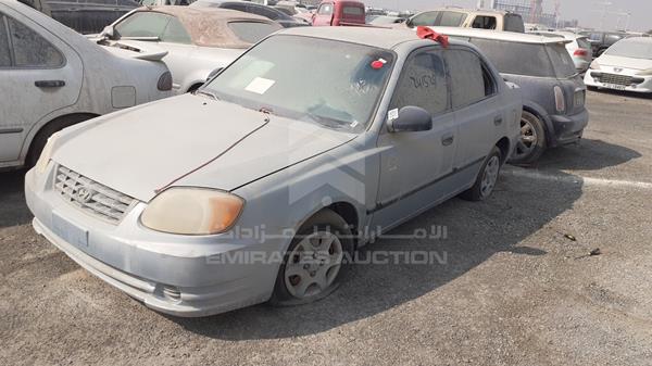 Photo 4 VIN: KMHCG41G43U477616 - HYUNDAI ACCENT 