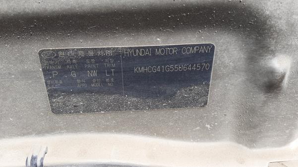 Photo 3 VIN: KMHCG41G55U644570 - HYUNDAI ACCENT 