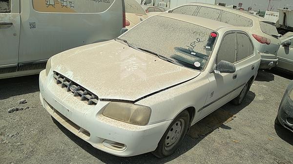 Photo 6 VIN: KMHCG41GPYU013628 - HYUNDAI ACCENT 