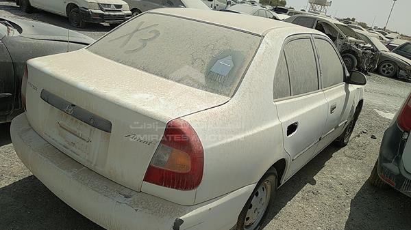 Photo 9 VIN: KMHCG41GPYU013628 - HYUNDAI ACCENT 