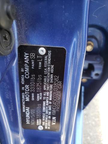 Photo 11 VIN: KMHCG45C02U318582 - HYUNDAI ACCENT 