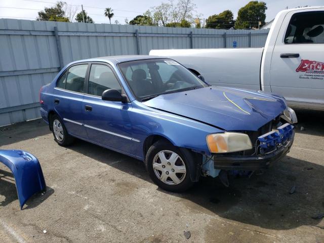 Photo 3 VIN: KMHCG45C02U318582 - HYUNDAI ACCENT 