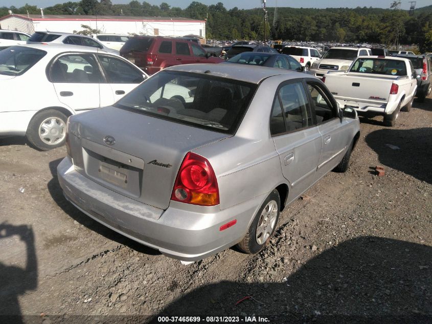 Photo 3 VIN: KMHCG45C04U503539 - HYUNDAI ACCENT 