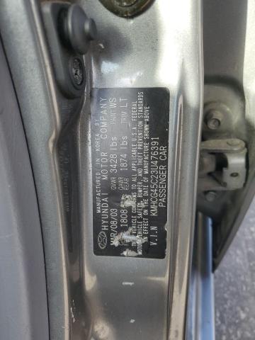 Photo 11 VIN: KMHCG45C23U476391 - HYUNDAI ACCENT GL 