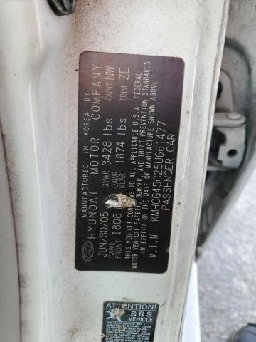 Photo 11 VIN: KMHCG45C25U661477 - HYUNDAI ACCENT 