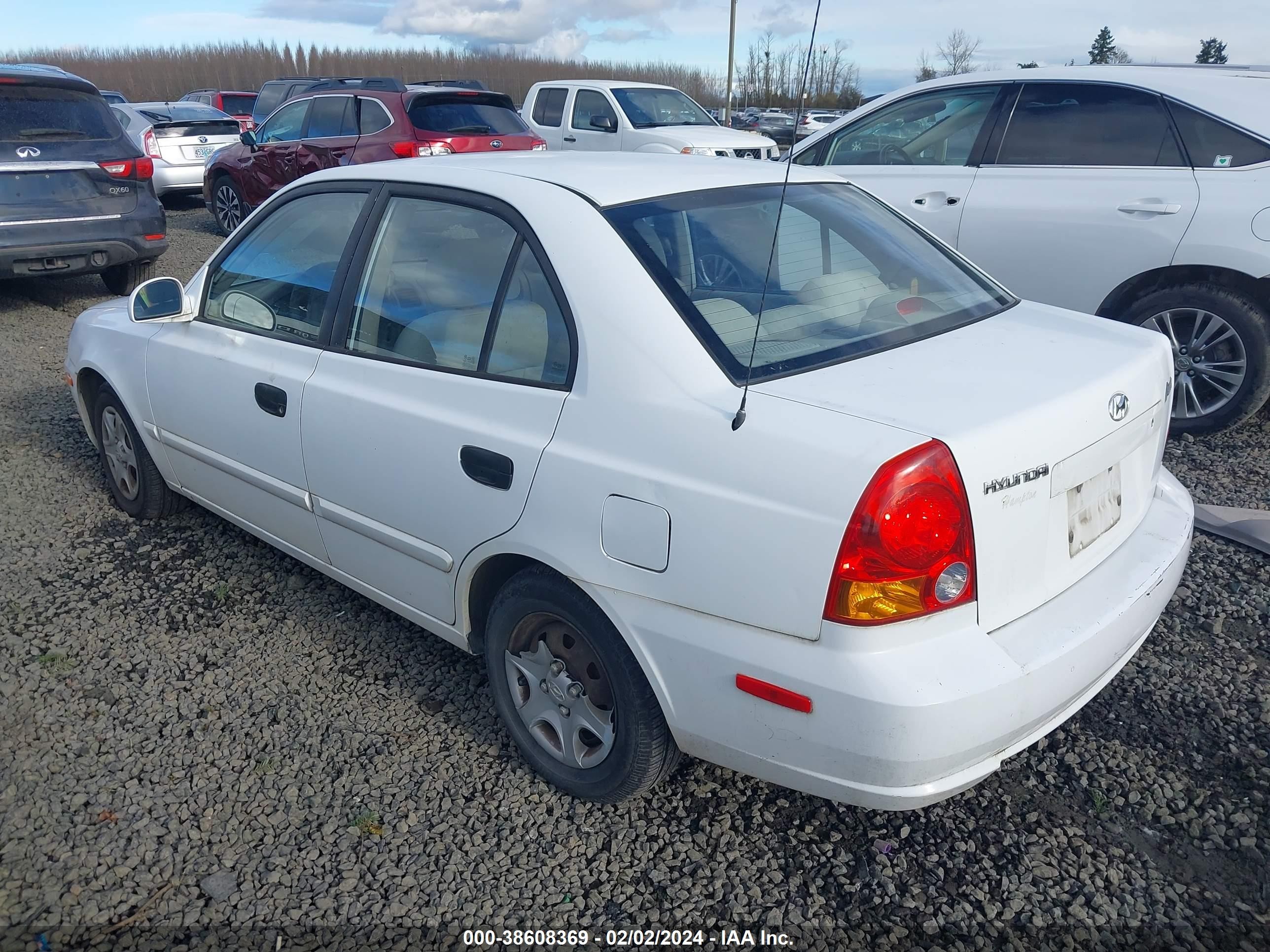 Photo 2 VIN: KMHCG45C43U466896 - HYUNDAI ACCENT 