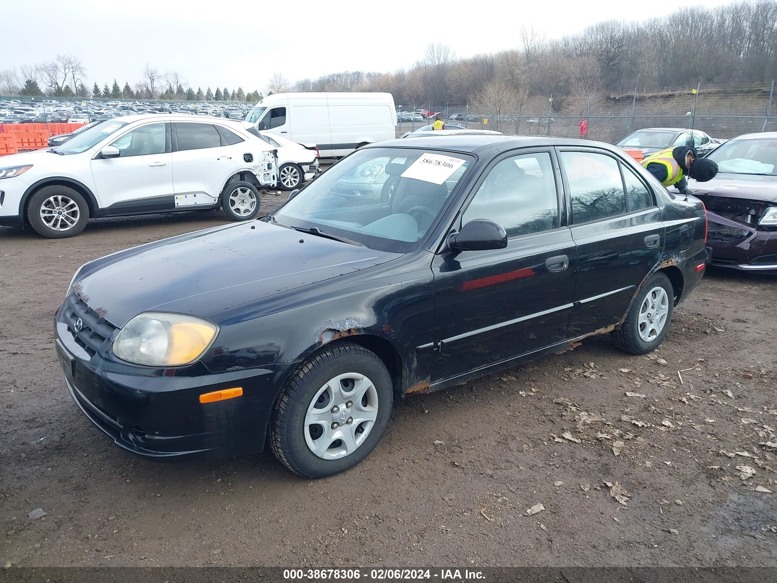 Photo 1 VIN: KMHCG45C44U567549 - HYUNDAI ACCENT 