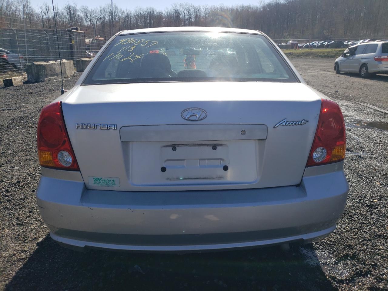 Photo 5 VIN: KMHCG45C53U497980 - HYUNDAI ACCENT 