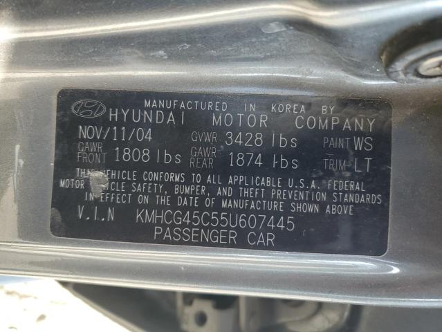 Photo 11 VIN: KMHCG45C55U607445 - HYUNDAI ACCENT GL 