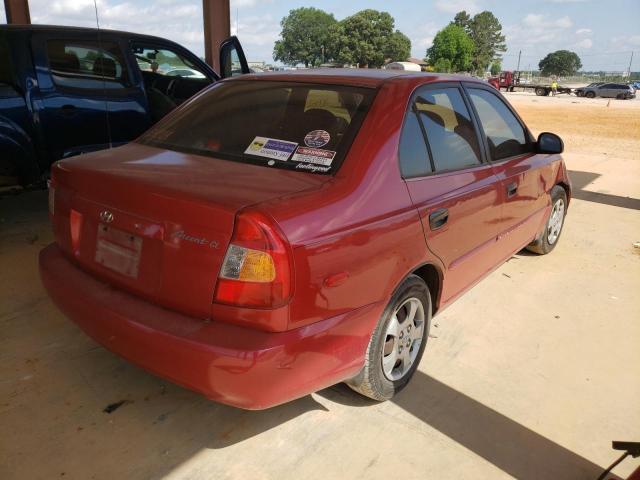 Photo 3 VIN: KMHCG45C62U394906 - HYUNDAI ACCENT GL 