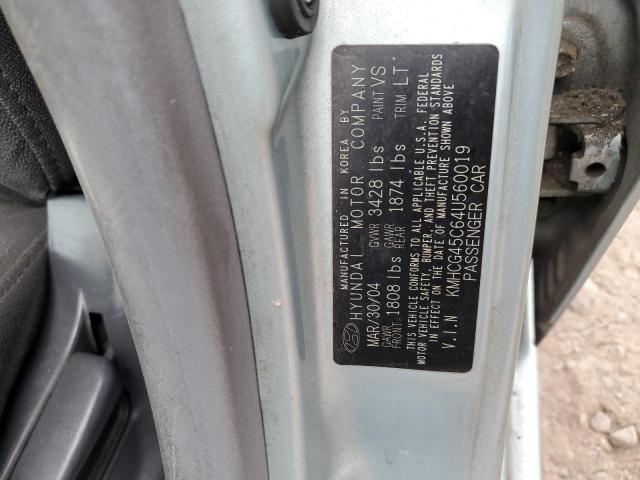 Photo 11 VIN: KMHCG45C64U560019 - HYUNDAI ACCENT GL 