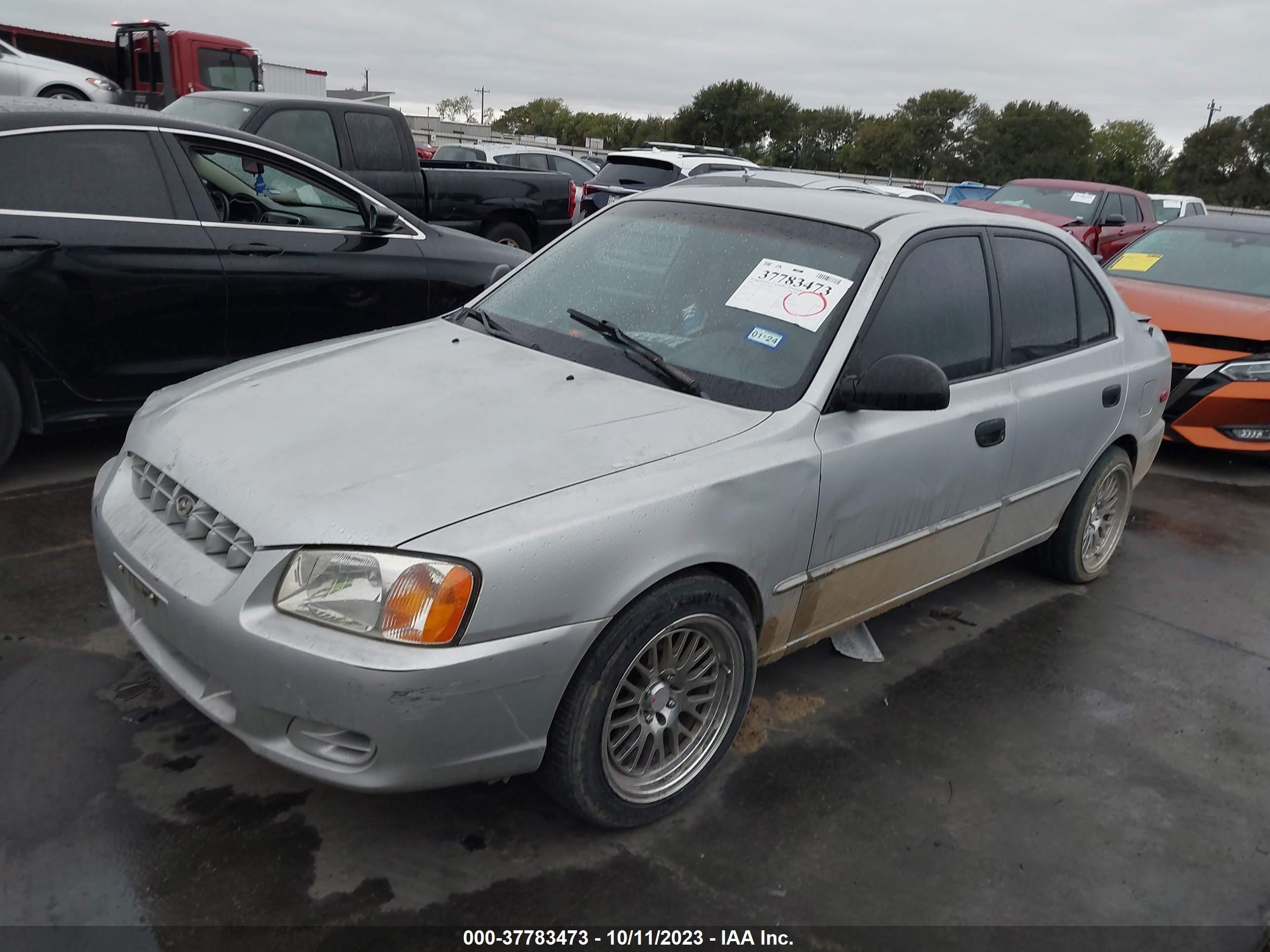 Photo 1 VIN: KMHCG45C92U355789 - HYUNDAI ACCENT 